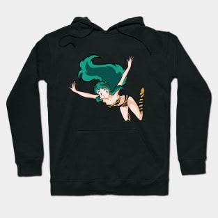 Urusei Yatsura Lum (Lamù) Illustration Hoodie